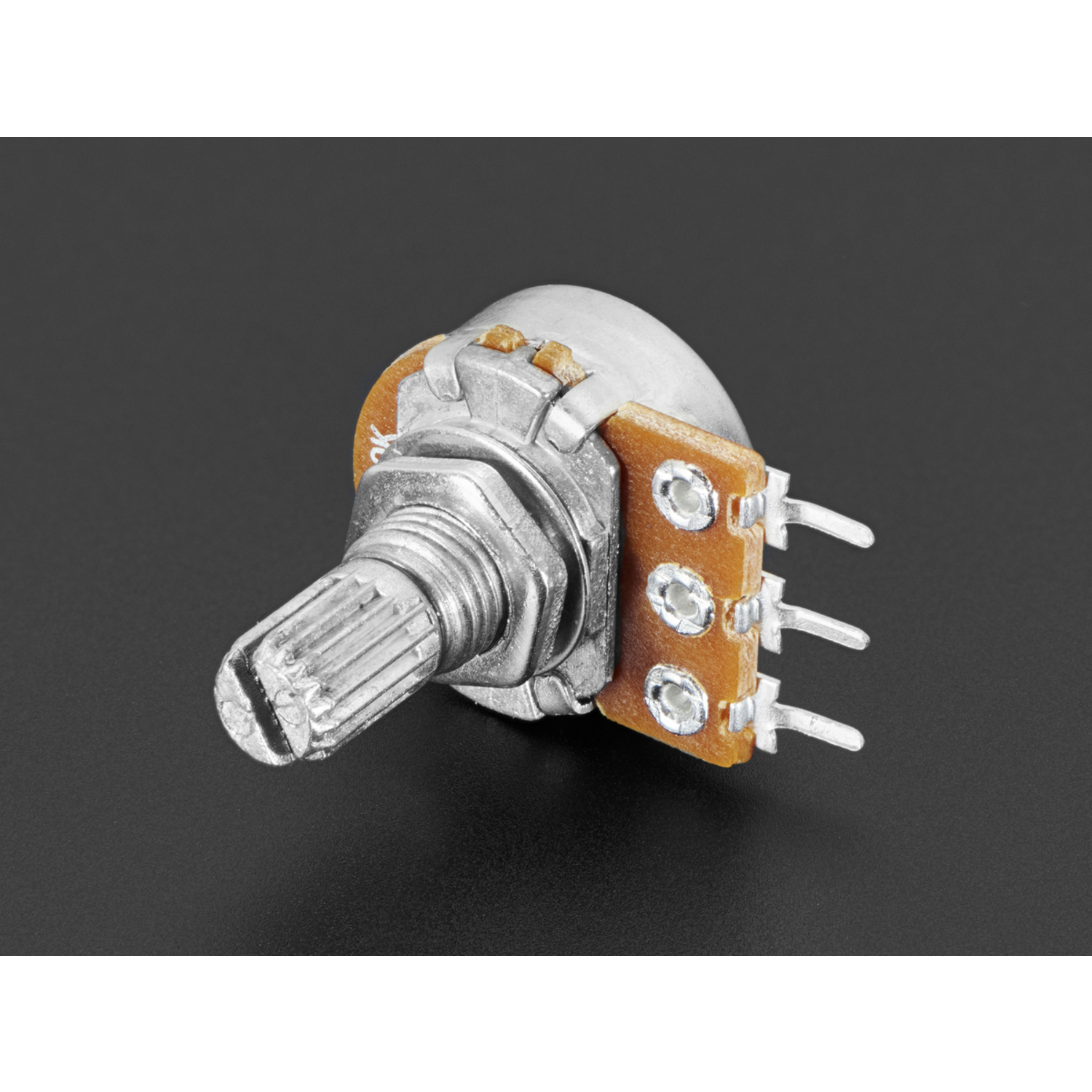 Panel Mount 10K Log Potentiometer (Breadboard Friendly) [10K Log