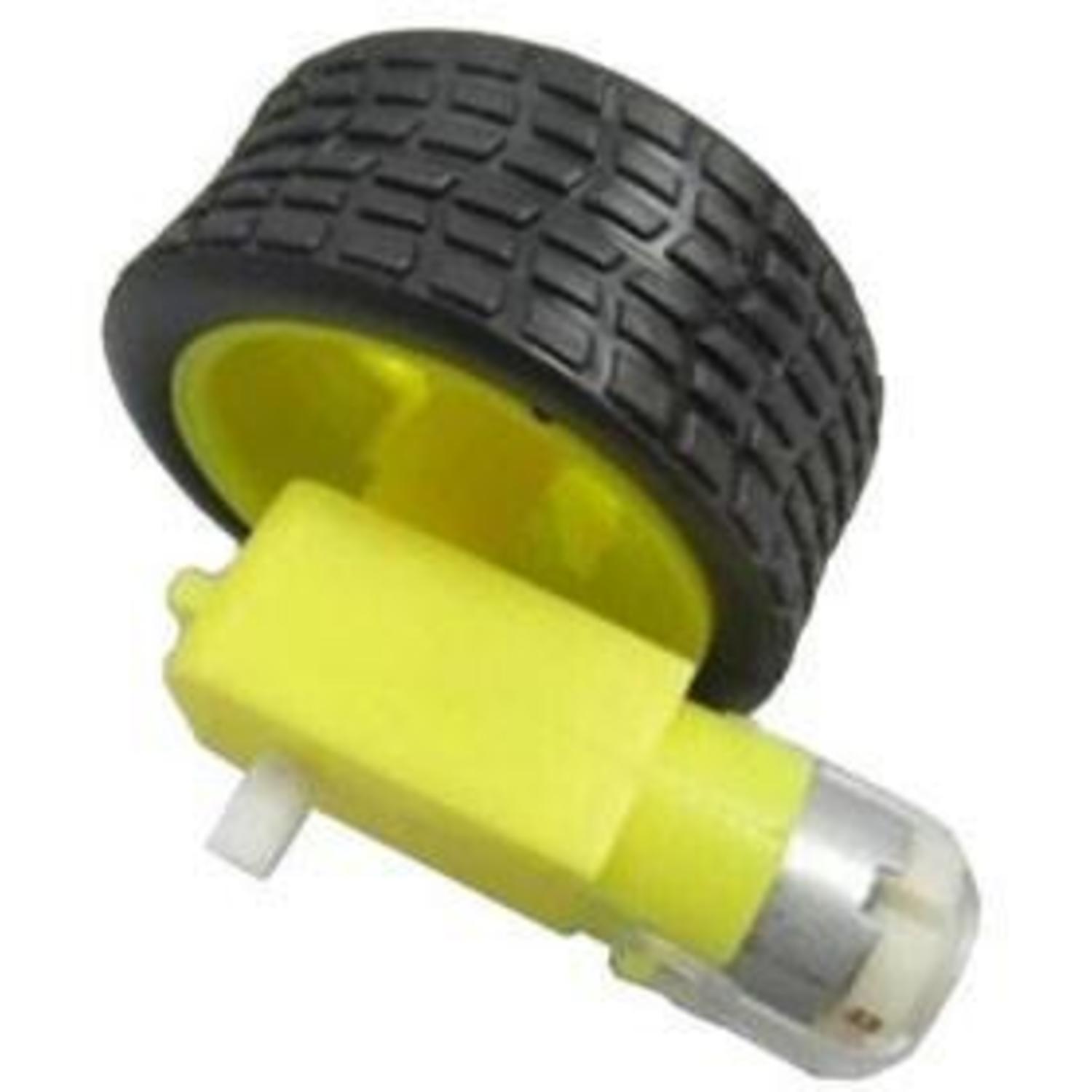 DC Geared Motor With Wheel Australia Little Bird