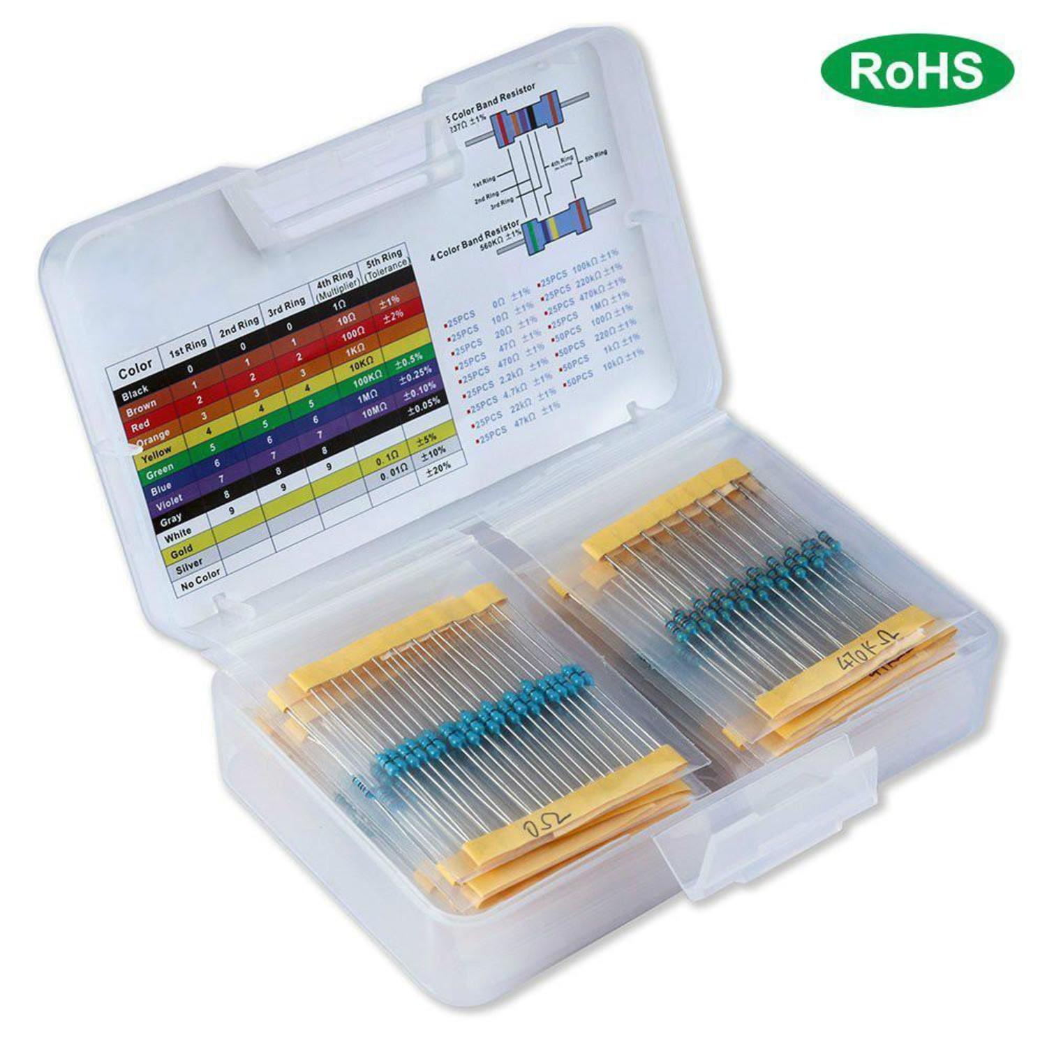 Resistor Kit in Plastic Case Australia Little Bird