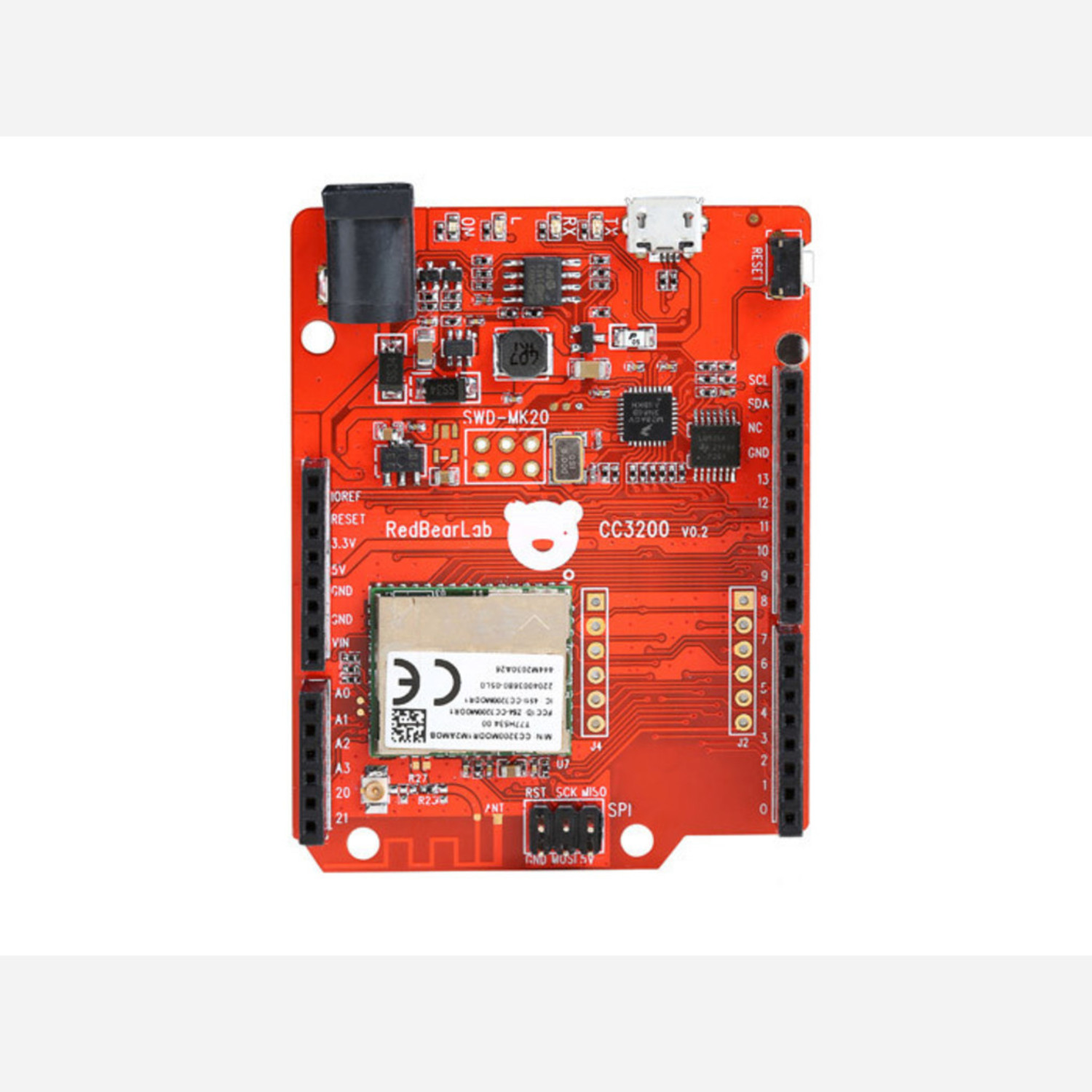 RedBearLab CC3200 WiFi board Australia Little Bird