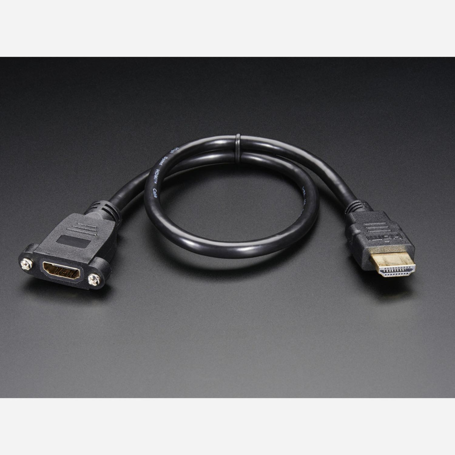 Panel mount HDMI Cable 40 cm Australia Little Bird