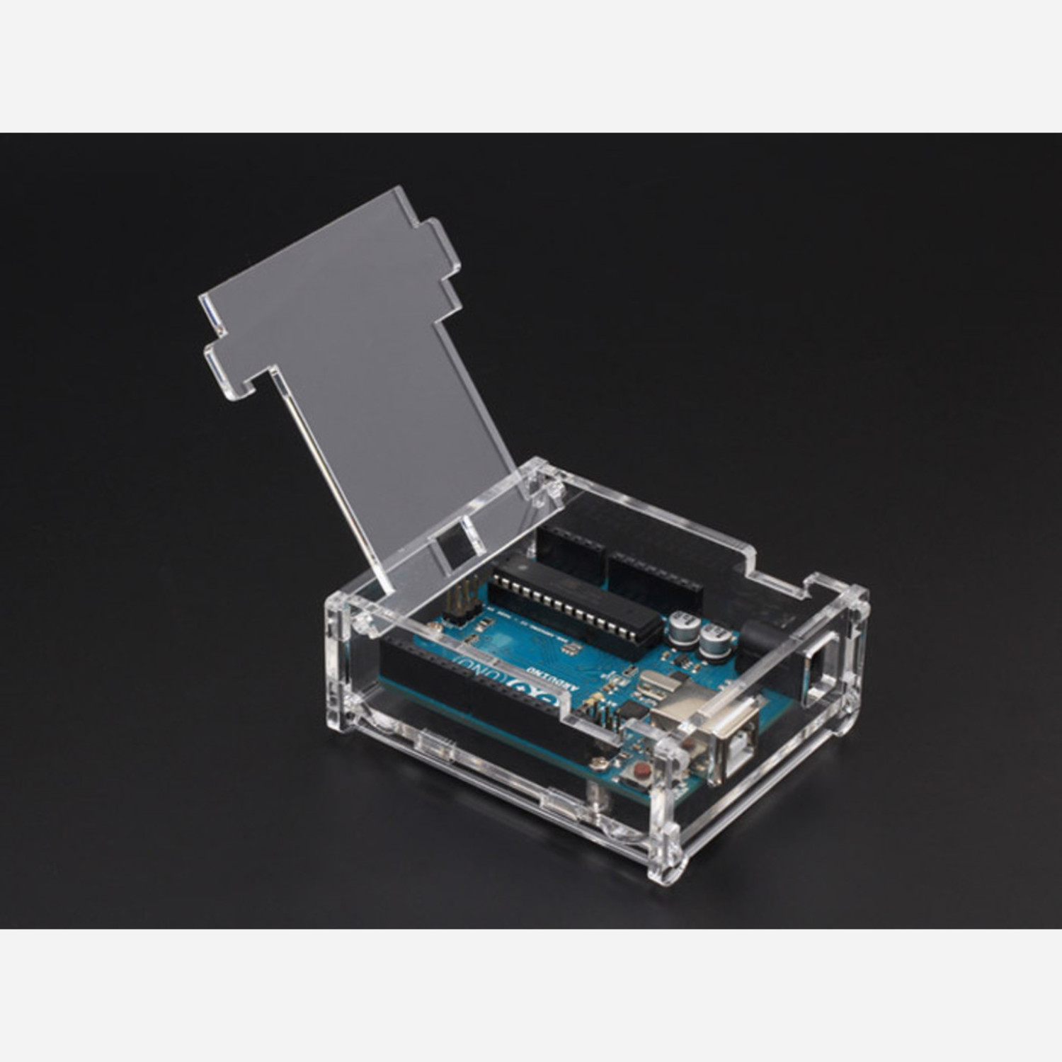 Arduino UNO R3 Acrylic Enclosure - Clear Australia - Little Bird