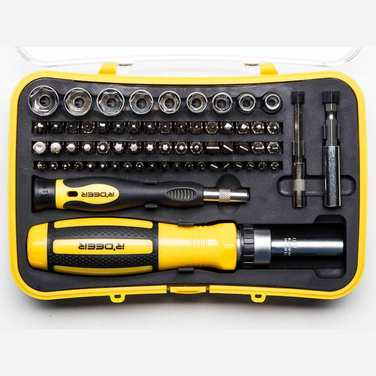 65 Piece Ratchet Screwdriver and Tool Bit Set Australia Little Bird