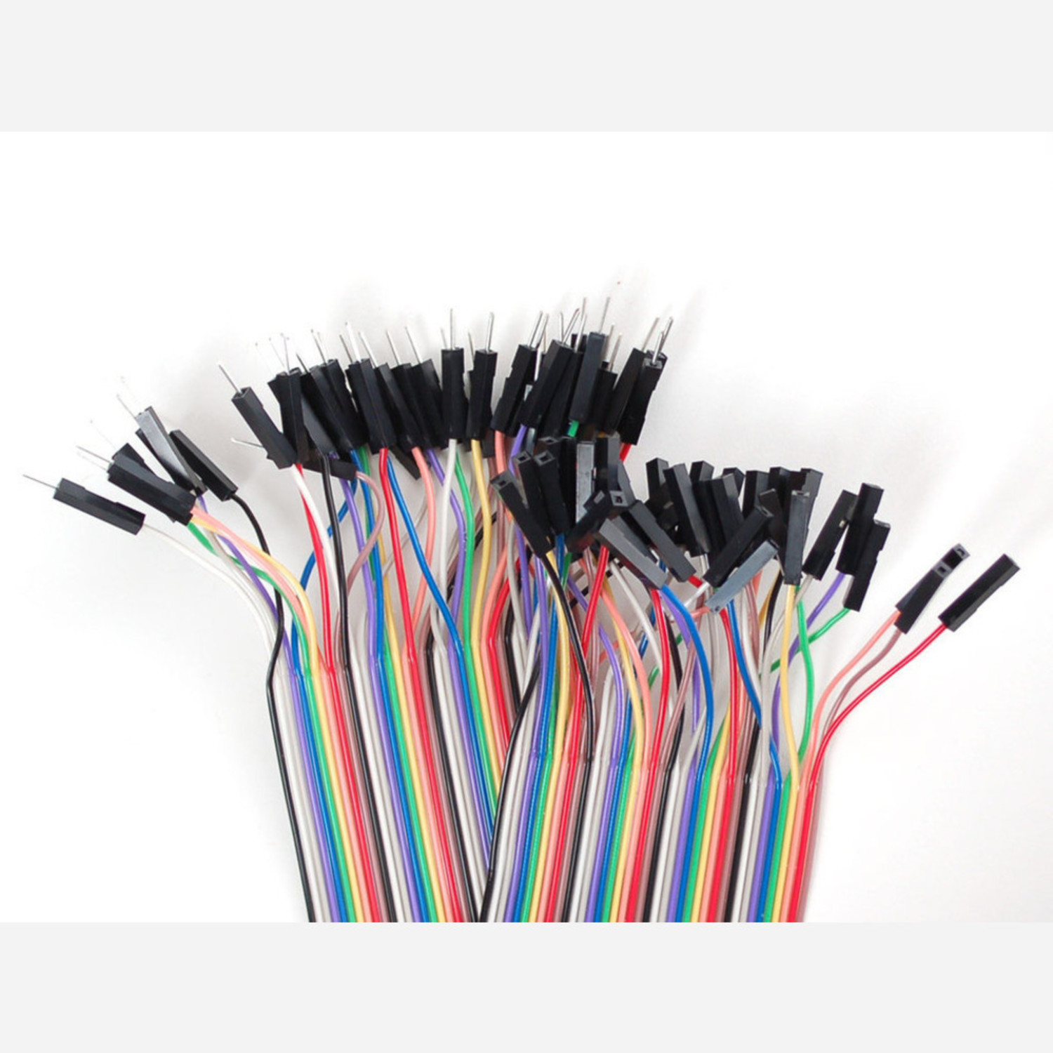 Premium Female/Male 'Extension' Jumper Wires 40 x 6 (150mm) Australia