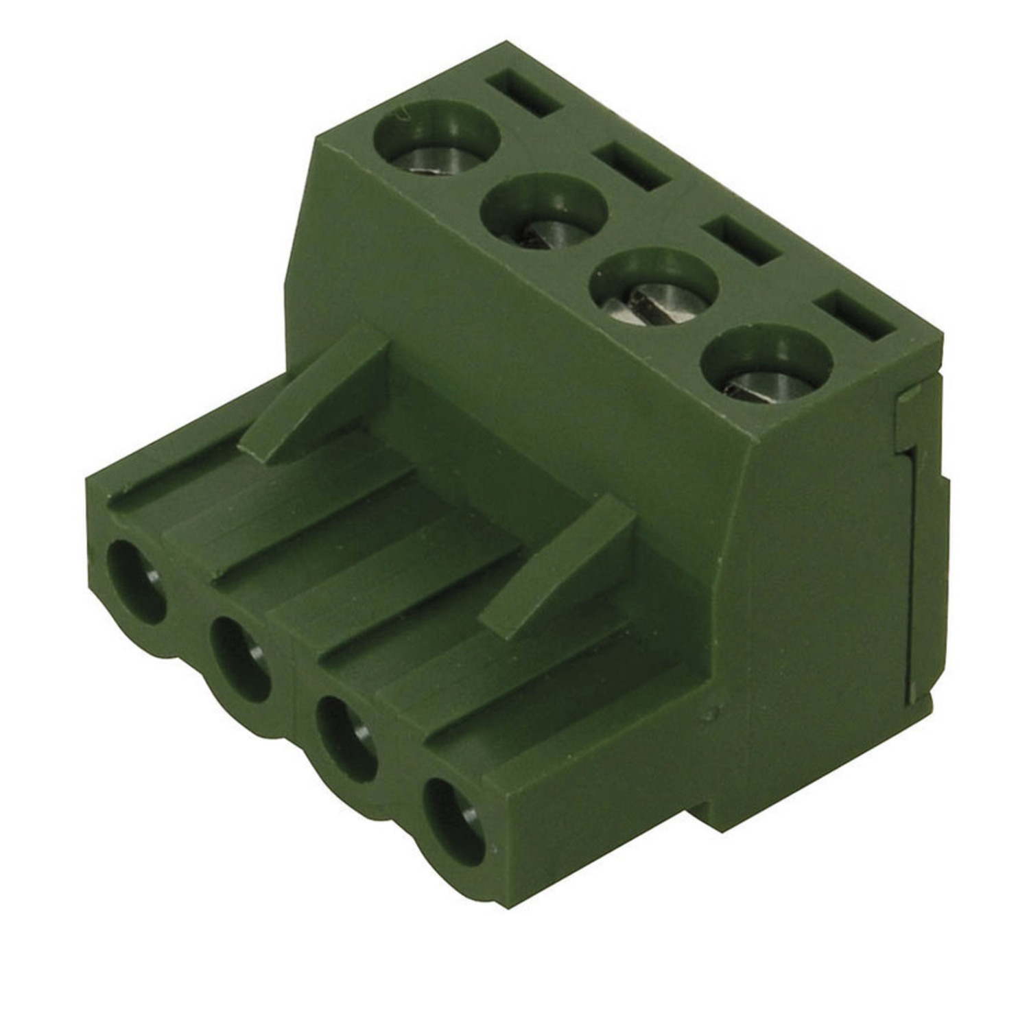 4 Pole PC Mount Pluggable Terminal Block Socket 5.08mm Australia