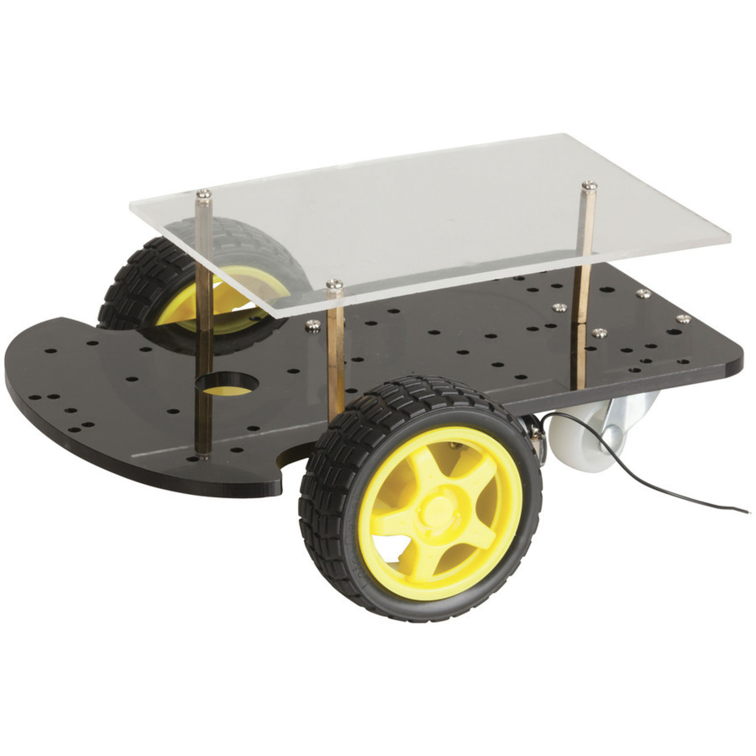 2 Wheel Drive Motor Chassis Robotics Kit Australia
