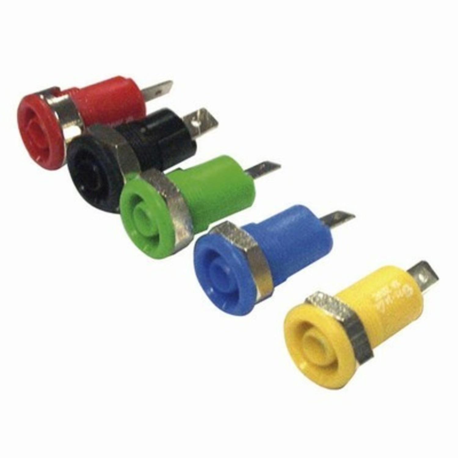 4mm Panel Mount Banana Socket Yellow Australia Little Bird