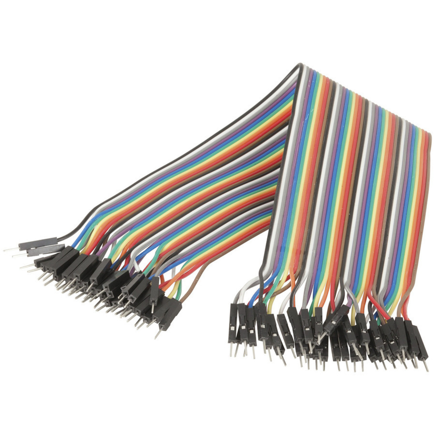 150mm Plug to Plug Jumper Leads 40 Piece Australia Little Bird