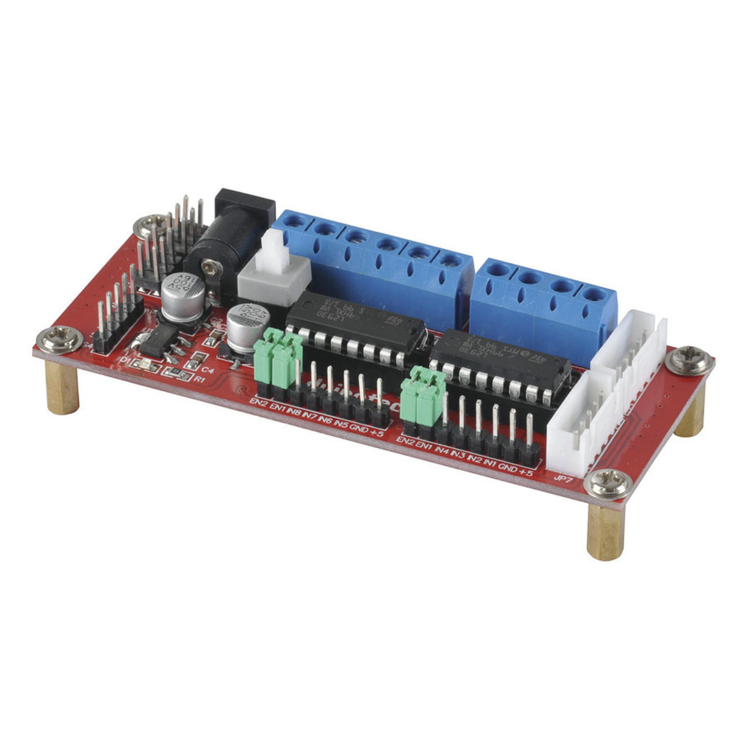 4WD DC Power Supply Motor Driver Module for Arduino Australia Little Bird