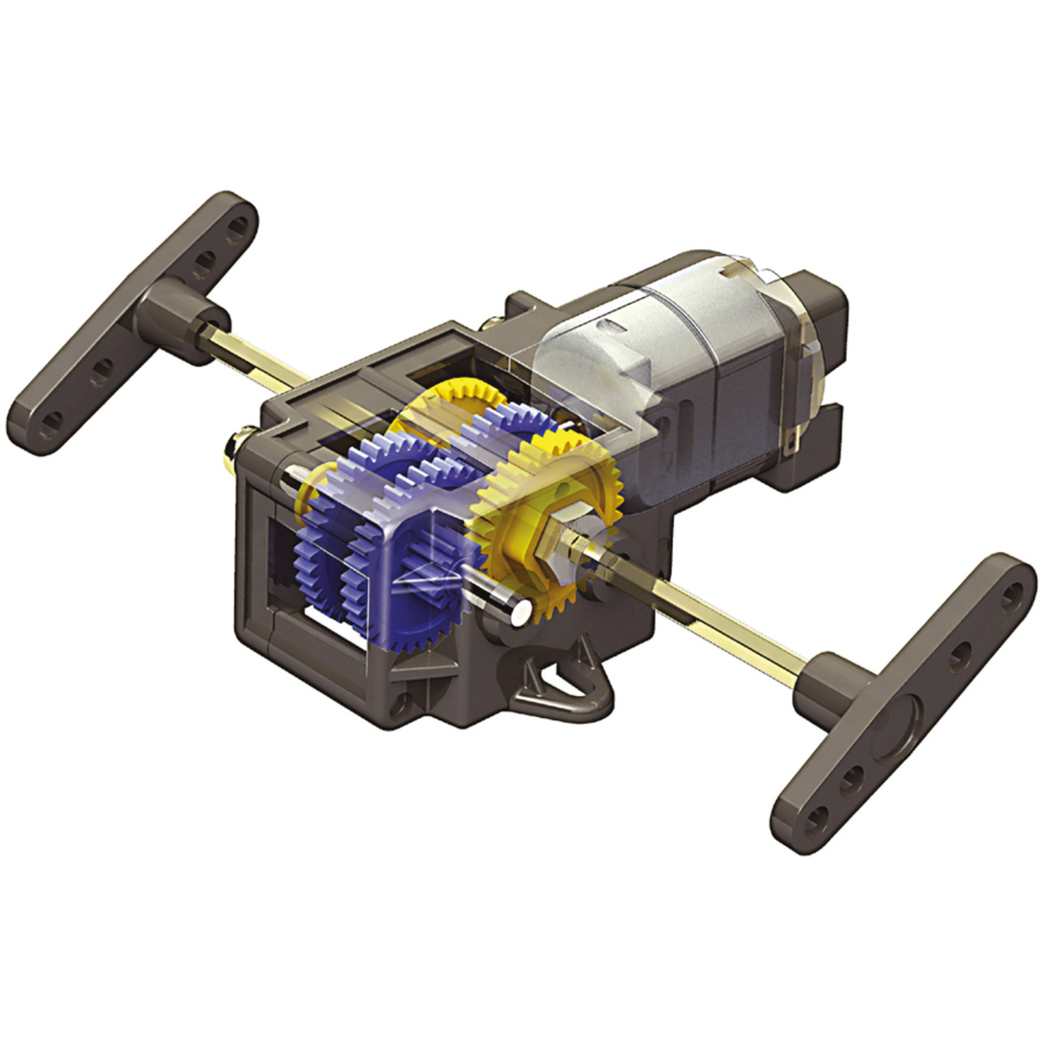 Single Motor 4 Speed Gearbox / Axle Assembly Australia Little Bird