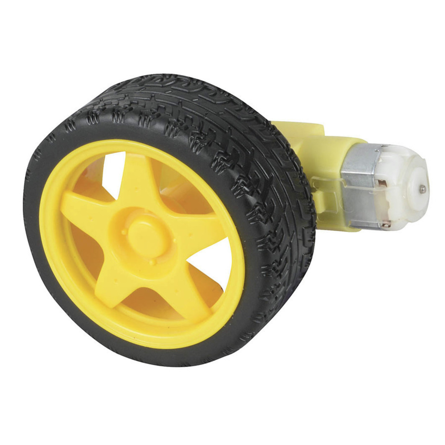 DC Geared Motor with Rubber Wheel Australia Little Bird