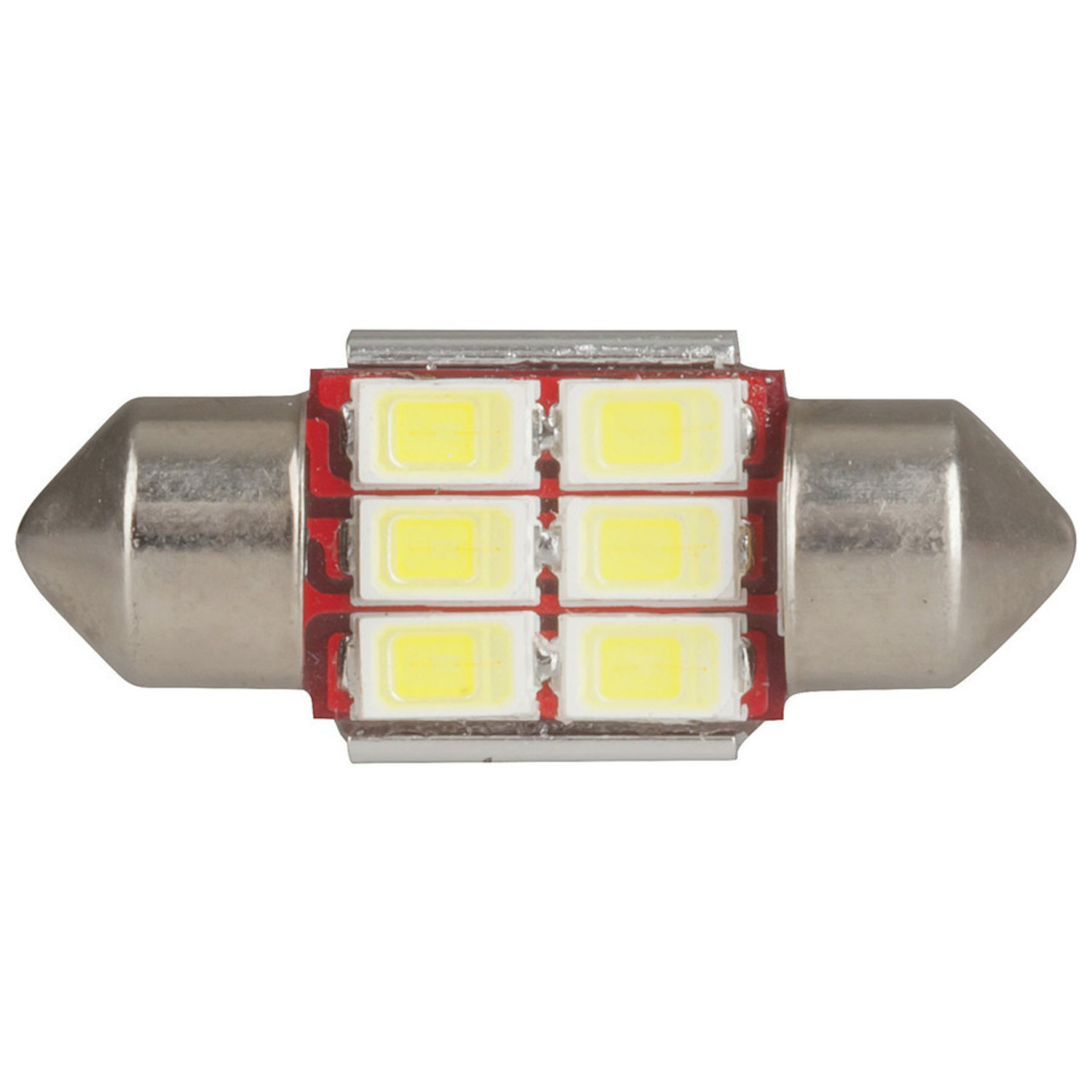 LED Festoon Globe, 31mm 6x5730 LEDs, CANBus Compatible Australia