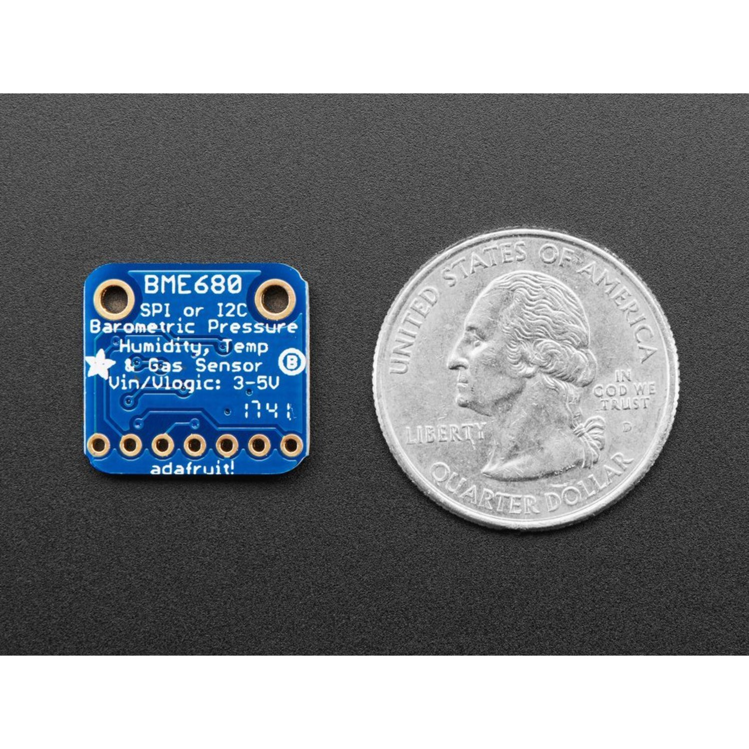 Adafruit BME680 Temperature, Humidity, Pressure and Gas Sensor