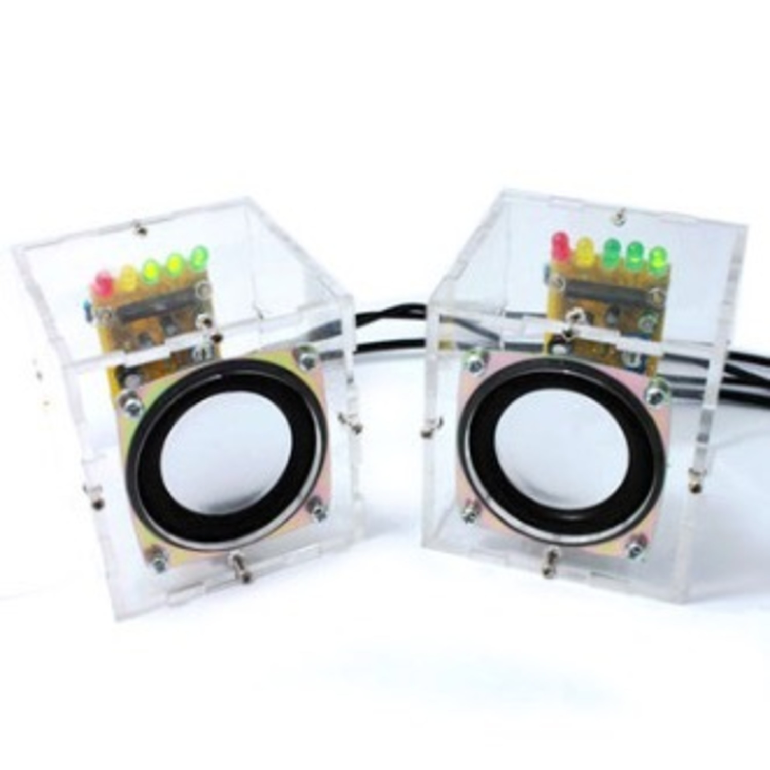 DIY Transparent Mini Amplifier Speaker Kit Australia Little Bird