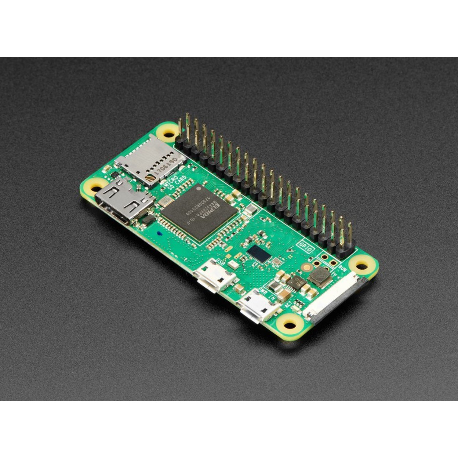 Raspberry Pi Zero WH (Zero W with Headers) - v1.3 Australia - Little Bird