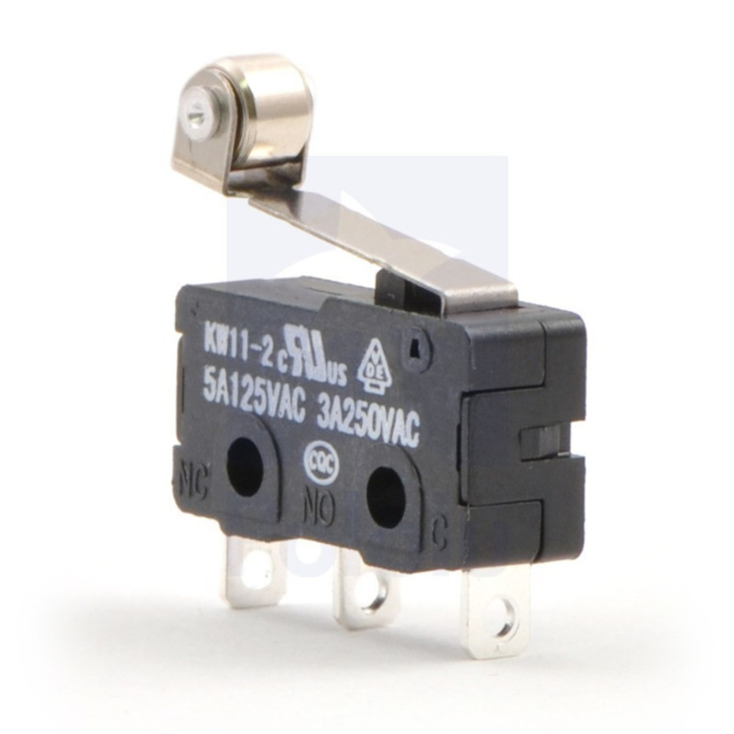 SnapAction Switch with 16.3mm Roller Lever 3Pin, SPDT, 5A Australia