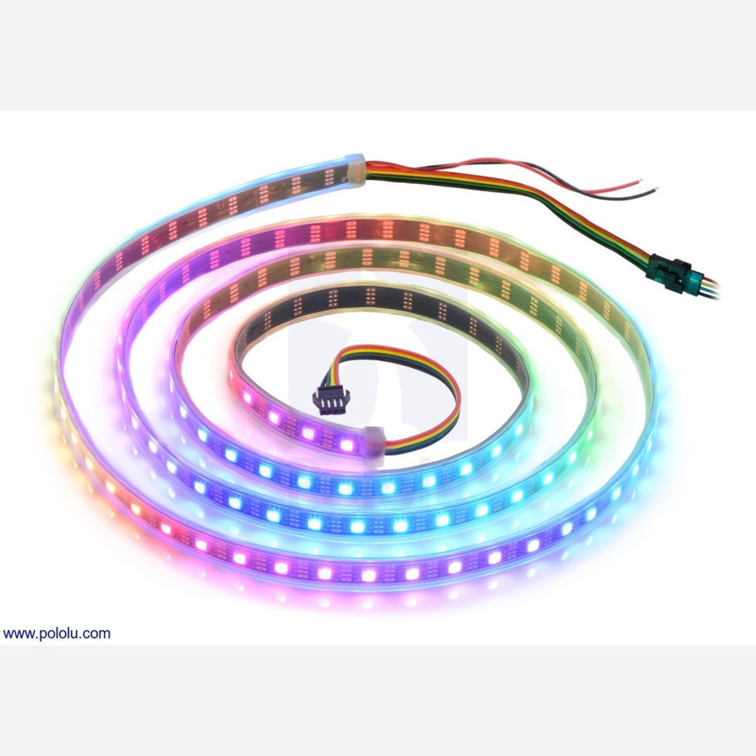 Addressable RGB 120-LED Strip, 5V, 2m (APA102C) Australia - Little Bird