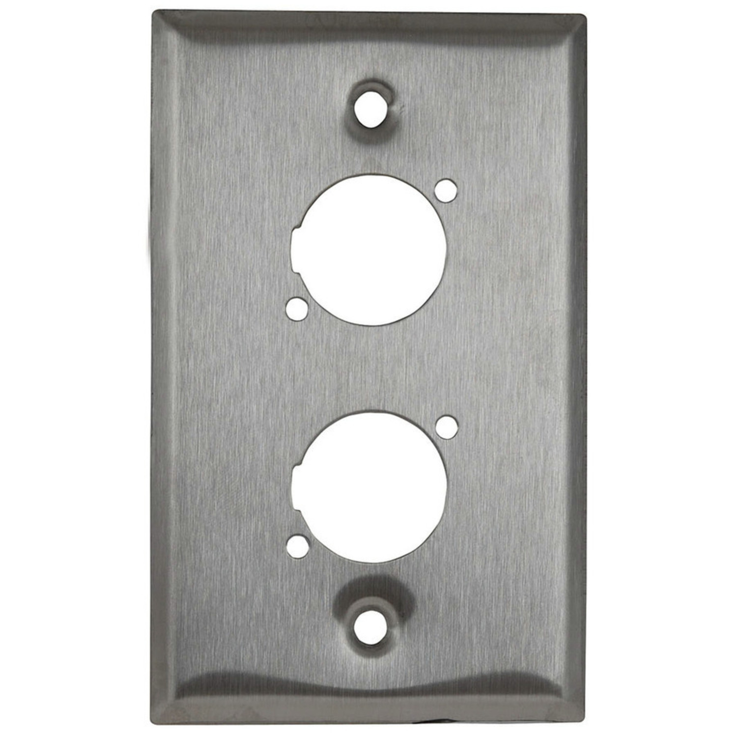 Stainless Steel Wall Plate Dual XLR Australia Little Bird