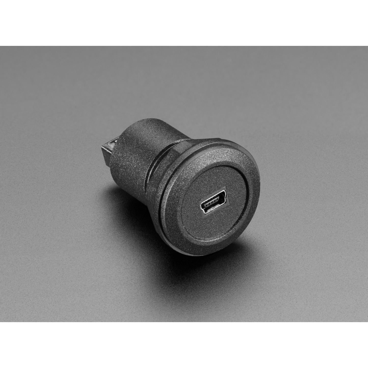 USB Mini B Jack to USB A Jack Round Panel Mount Adapter Australia